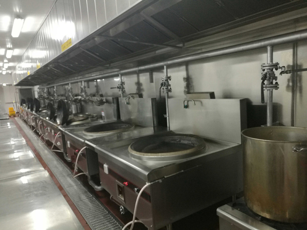 中建二局辦公樓廚房